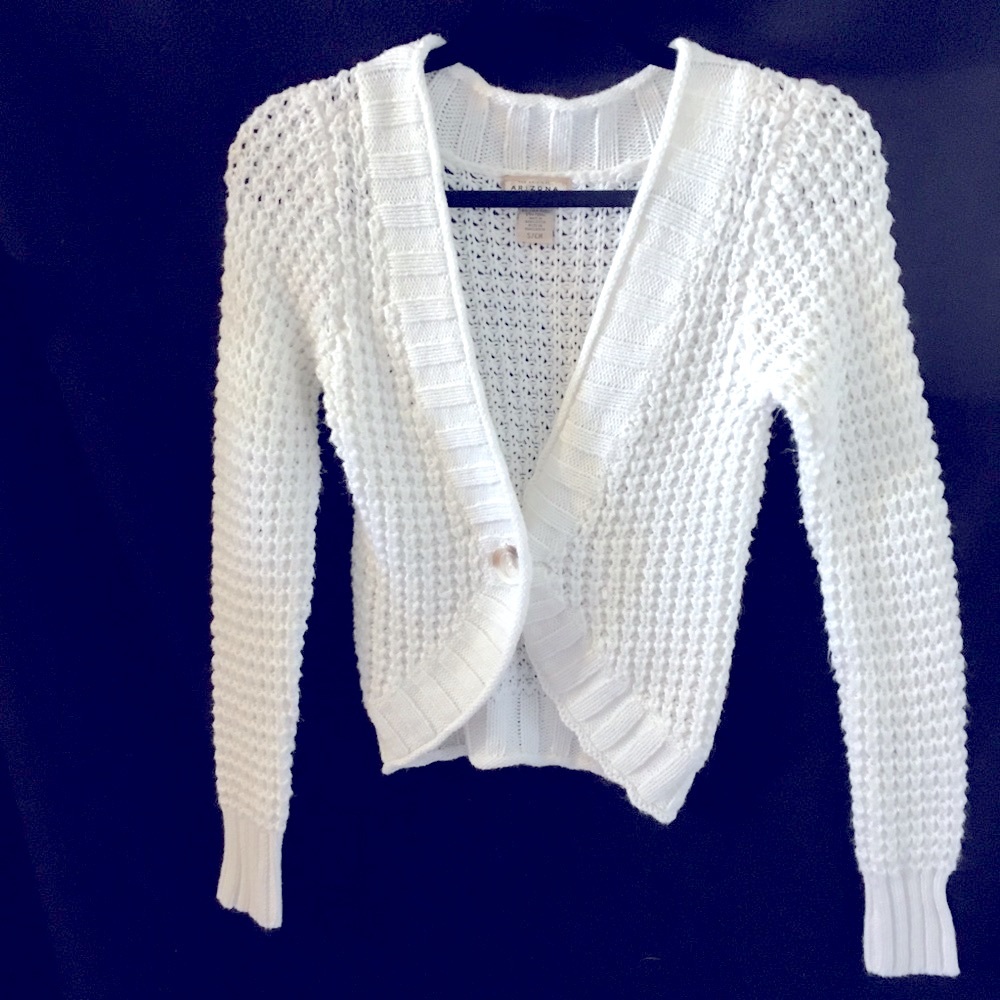Arizona Jean Co. Juniors Sz. Small cropped Cardigan. - Picture 2 of 7